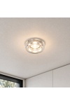 Oprawa stropowa dekoracyjna okrągła sk-81 ch/tr mr16 1x50w chrom transparent - Candellux