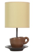 Cynka Lampa Gabinetowa 1X60W E27 Brązowy Candellux