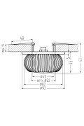 Sa-09 Al 3W Led Rgb 230V Oczko Sufitowe Lampa Sufitowa Aluminiowa Candellux