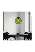 Lampa wisząca Club 28 zielona 1x60w - Candellux