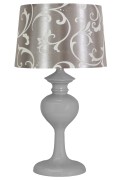 Berkane Lampa 1X40W E14 Szary/Szary Candellux
