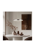 Lampa wisząca Lune 30 okrągła chrom 18w - Candellux