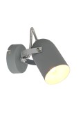 Gray Lampa Kinkiet 1X40W E14 Szary Candellux