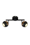 Listwa sufitowa Boni czarna 2x3w - Candellux