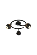 Lampa sufitowa Boni czarna 3x3w - Candellux