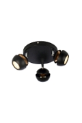 Plafon Boni czarny 3x3w - Candellux