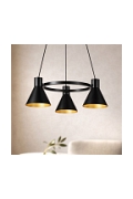 Lampa wisząca More czarna matowa 3x40w - Candellux