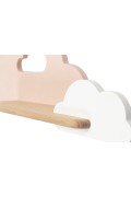 Cloud Lampa Kinkiet 5W Led 4000K Iq Kids Różowy+Biały Candellux