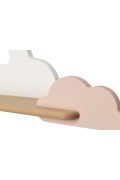 Cloud Lampa Kinkiet 5W Led 4000K Iq Kids Biały+Różowy Candellux