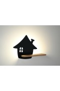 House Lampa Kinkiet 4W Led 4000K Kp Iq Kids Czarny Candellux
