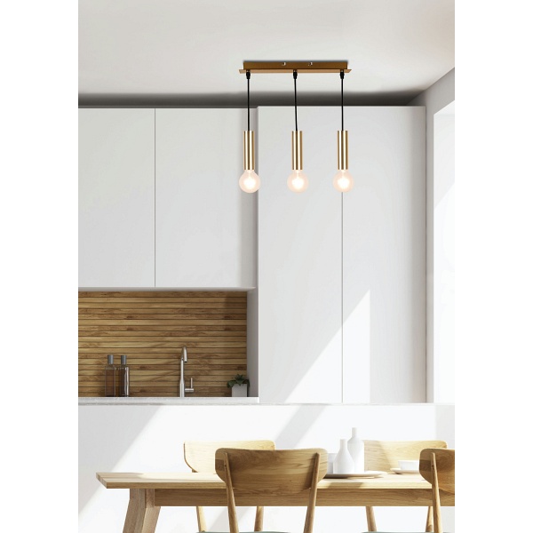 Lampa Wisząca Dallas 142 Mm 3 Złoty Candellux