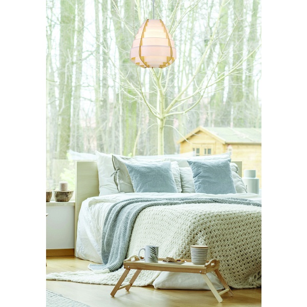 Lampa Wisząca Nagoja 1 Beżowy Candellux