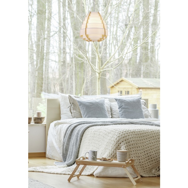 Lampa Wisząca Nagoja 1 Beżowy Candellux