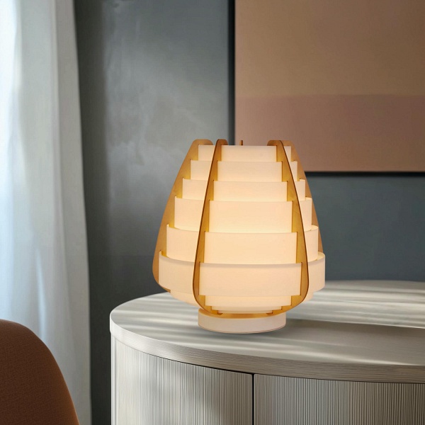 Lampa Stołowa Nagoja 1 Beżowy Candellux