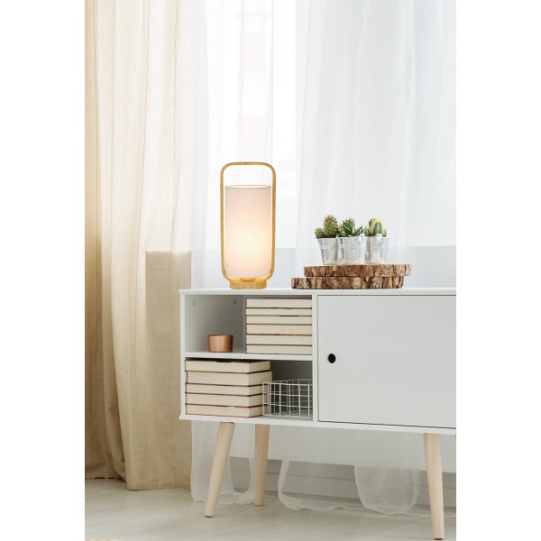 Lampa Stołowa Isumi 1 Jasne Drewno 34X14,5X14,5 Candellux
