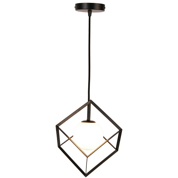 Lampa Wisząca Weert 1 Czarny Złoty 115X15X15 Candellux