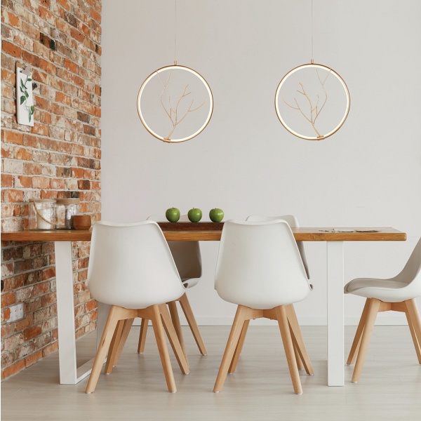 Lampa Wisząca Davos 1 Złoty Candellux