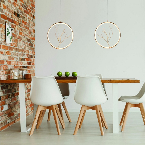 Lampa Wisząca Davos 1 Złoty Candellux