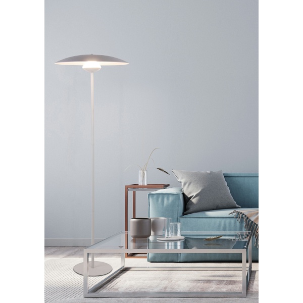 Lampa Podłogowa Lund 1 Biały Candellux