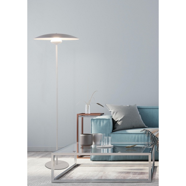 Lampa Podłogowa Lund 1 Biały Candellux