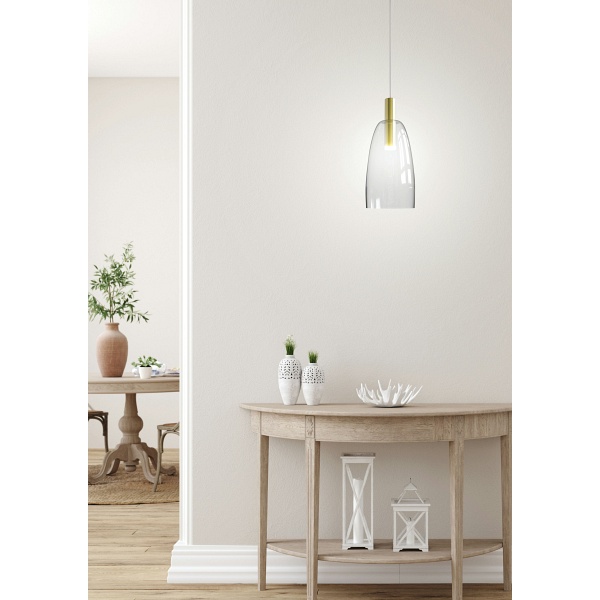 Lampa Wisząca Modena 1 Złoty 140X14,5X14,5 Candellux