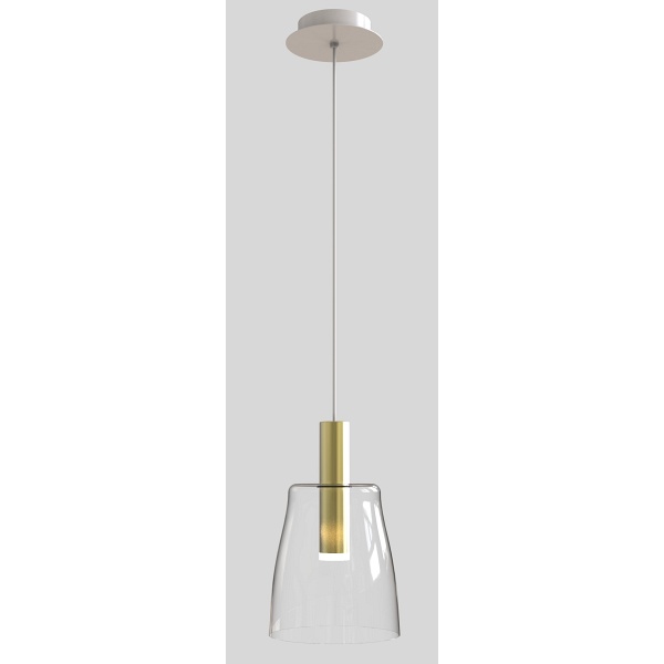 Lampa Wisząca Modena 1 Złoty 140X15X15 Candellux