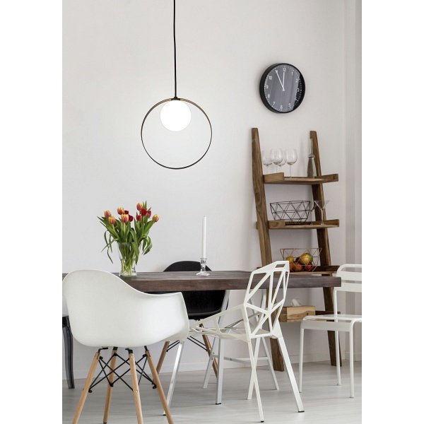 Lampa Wisząca Tula 1 Czarny 140X12X27 Candellux