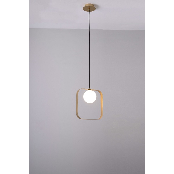 Lampa Wisząca Tula 1 Złoty 140X12X26 Candellux