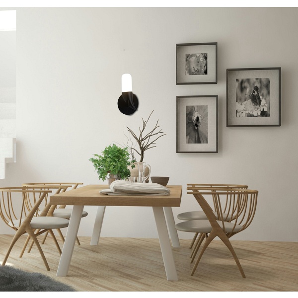 Kinkiet Sakai 1 Czarny Candellux