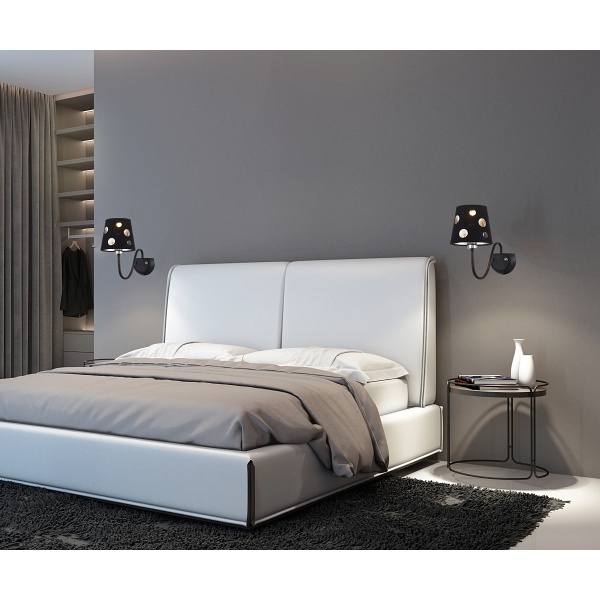 Kinkiet Batley 1 Czarny Candellux