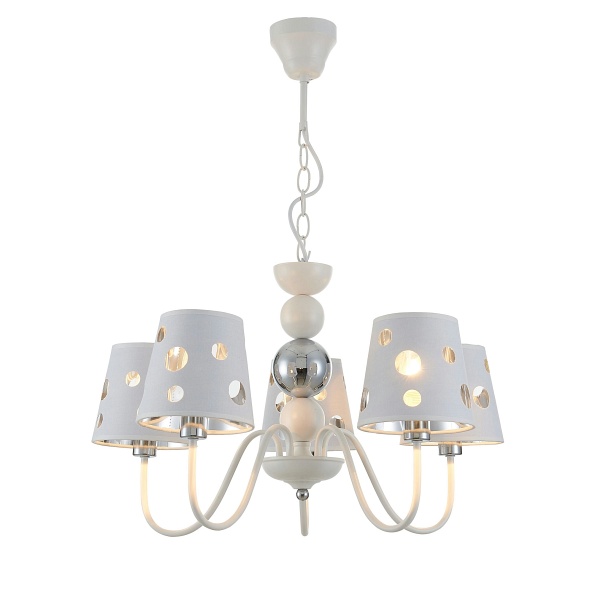 Lampa Wisząca Batley 5 Biały Candellux