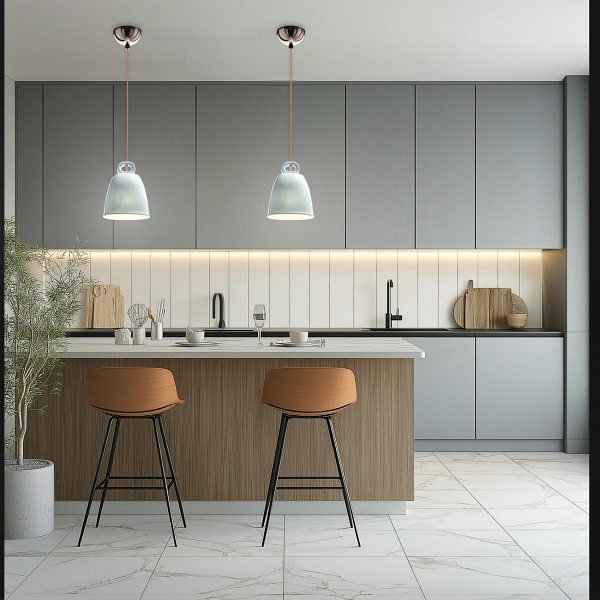 Lampa Wisząca Sewilla S 1 Niebieski Candellux