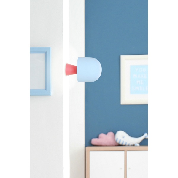 Kinkiet Visby 1 Niebieski Czerwony Candellux