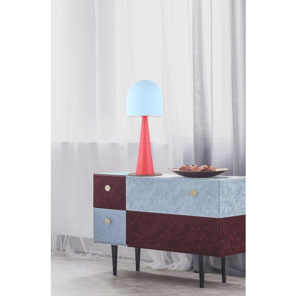Lampa Stołowa Visby 1 Niebieski Czerwony Candellux