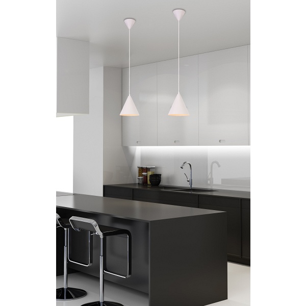 Lampa Wisząca Voss 1 Biały Candellux