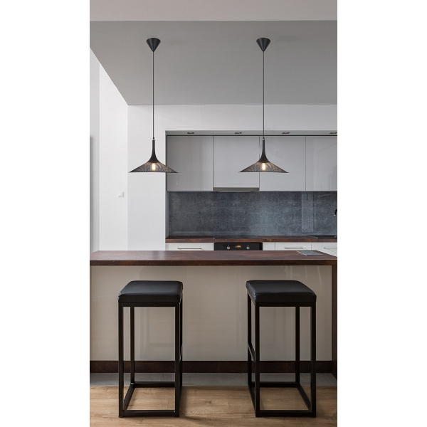 Lampa Wiszaca Kiruna S 1 Czarny 110X25X25 Candellux