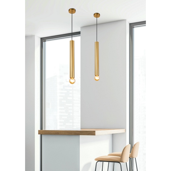 Lampa Wisząca Austin, Slim 500 Mm 1 Złoty Candellux