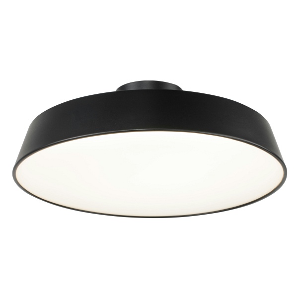Lampa Sufitowa Orlando 1 Satynowy Czarny 30 Candellux