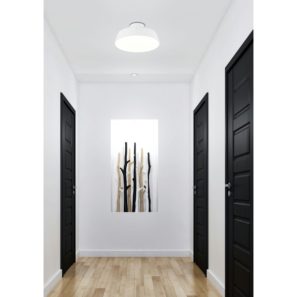 Lampa Sufitowa Orlando 1 Satynowy Biały 40 Candellux