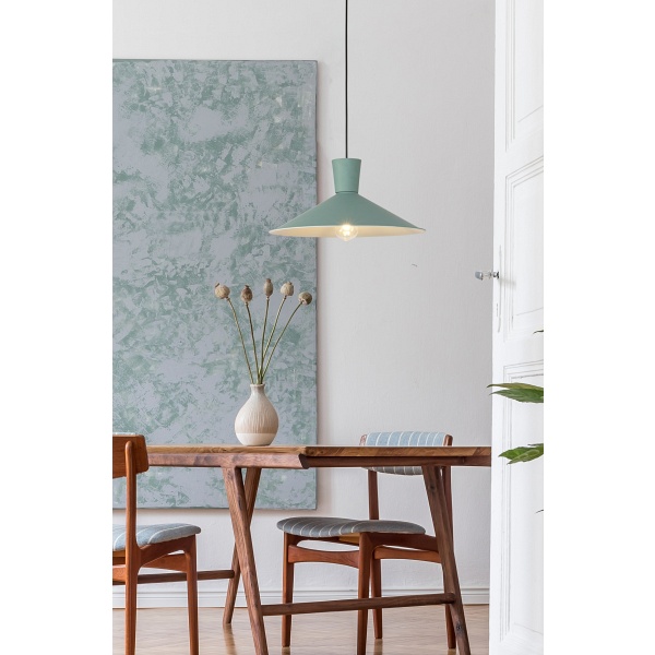 Lampa Wisząca Elista 1 Zielony Candellux