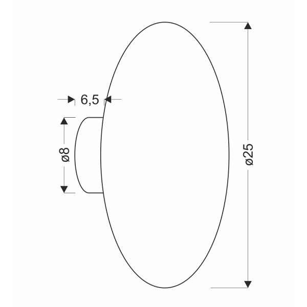 Kinkiet Holar 250 Mm 1 Szary Candellux