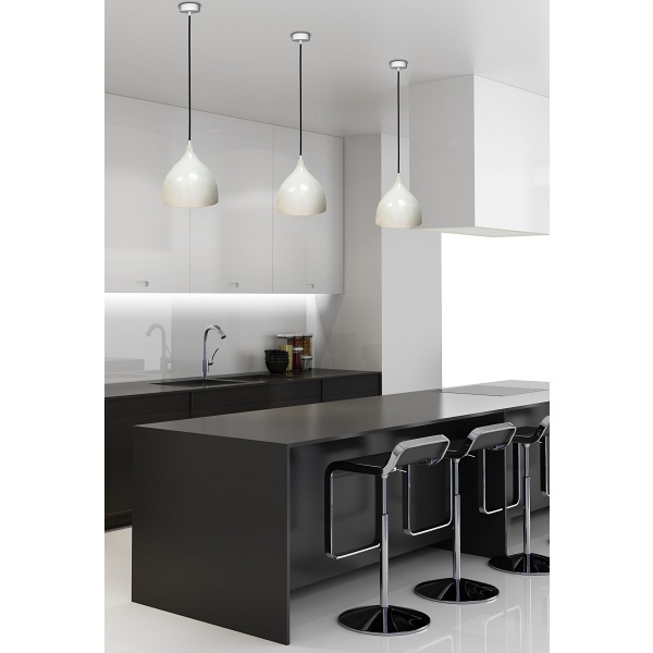 Lampa Wisząca Ystad 220Mm 1 Biały Candellux