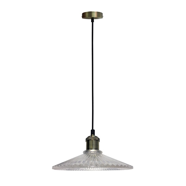 Lampa Wisząca Chester 210Mm 1 Bezbarwny Patyna Candellux