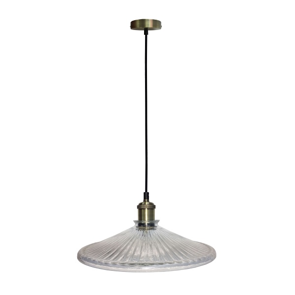 Lampa Wisząca Chester 300Mm 1 Bezbarwny Patyna Candellux