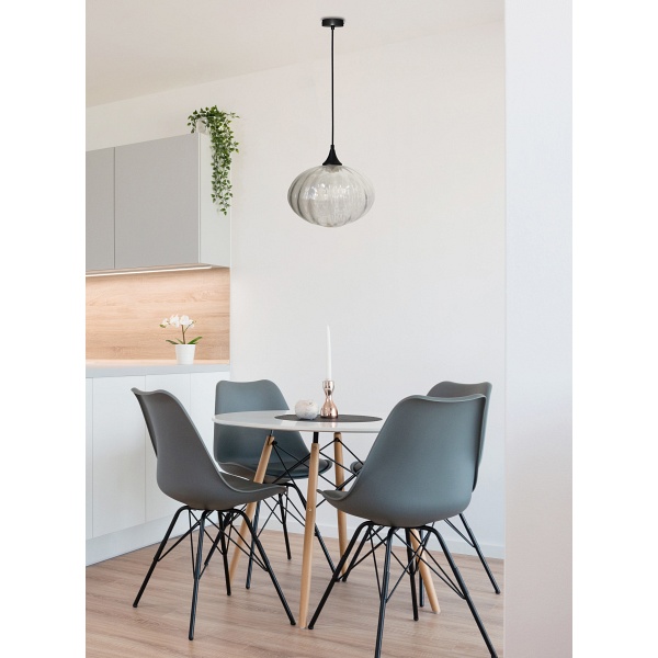 Lampa Wisząca Exeter 265 Mm 1 Czarny Candellux