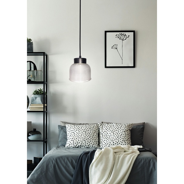 Lampa Wisząca Liverpool I 1 Czarny 90X14,5X0 Candellux