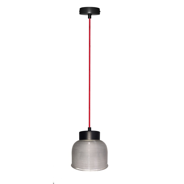 Lampa Wisząca Liverpool I 1 Czerwony 90X14,5X0 Candellux
