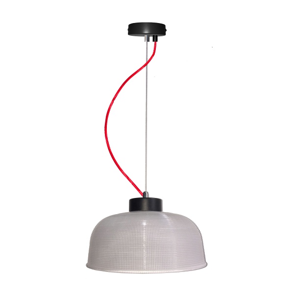 Lampa Wisząca Liverpool Ii 1 Czerwony90X26,5X0 Candellux