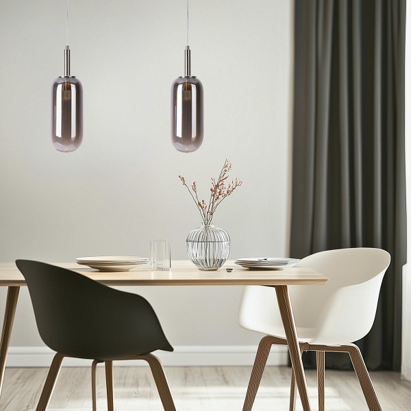 Lampa Wisząca Fiuggi 1 Srebrny Candellux