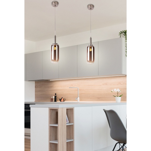 Lampa Wisząca Fiuggi 1 Srebrny Candellux